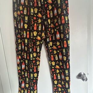 Hot Sauce Patterned man pajama pants